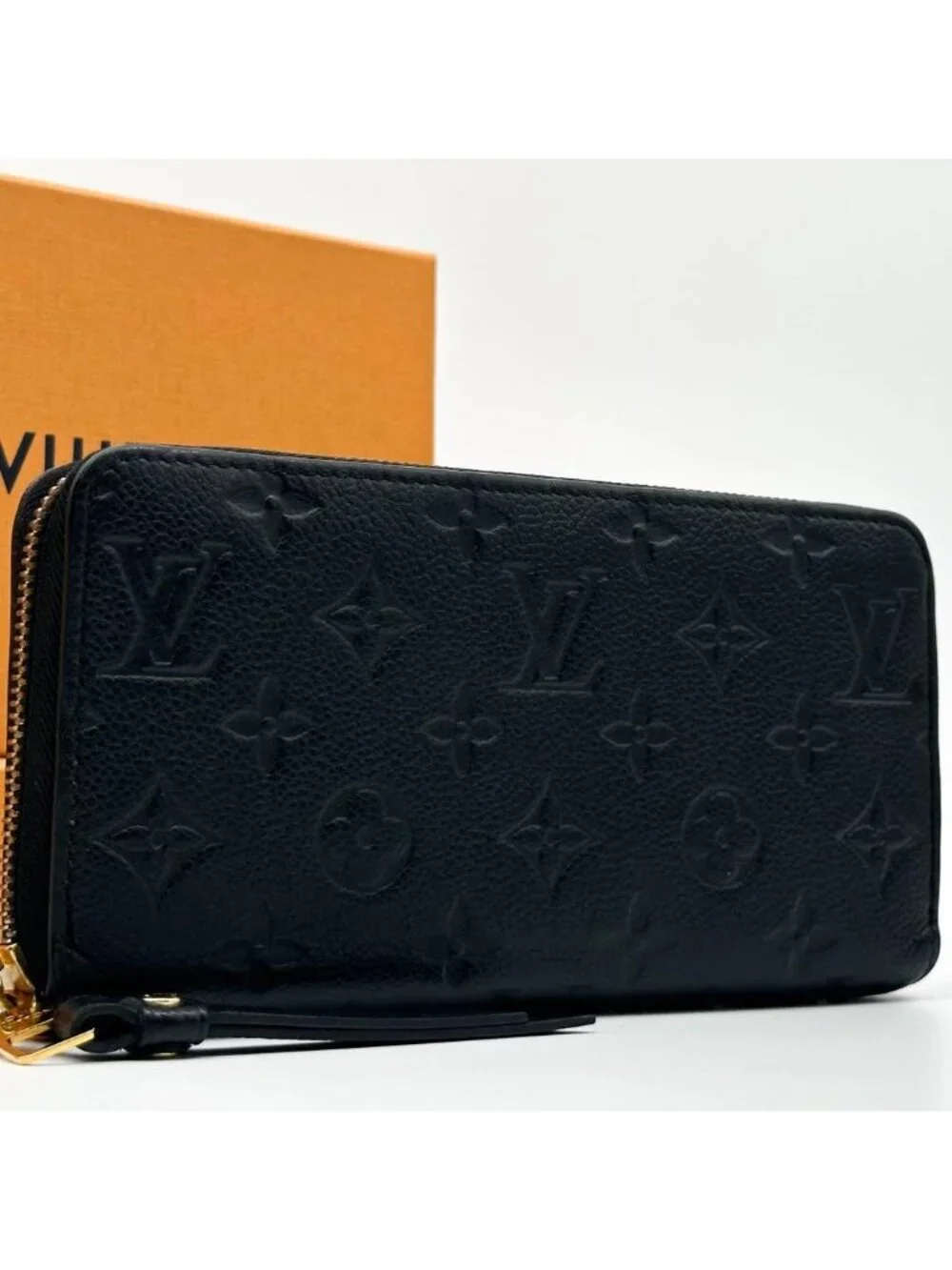 Louis Vuitton Slightly Zippy Wallet Empreinte Monogram